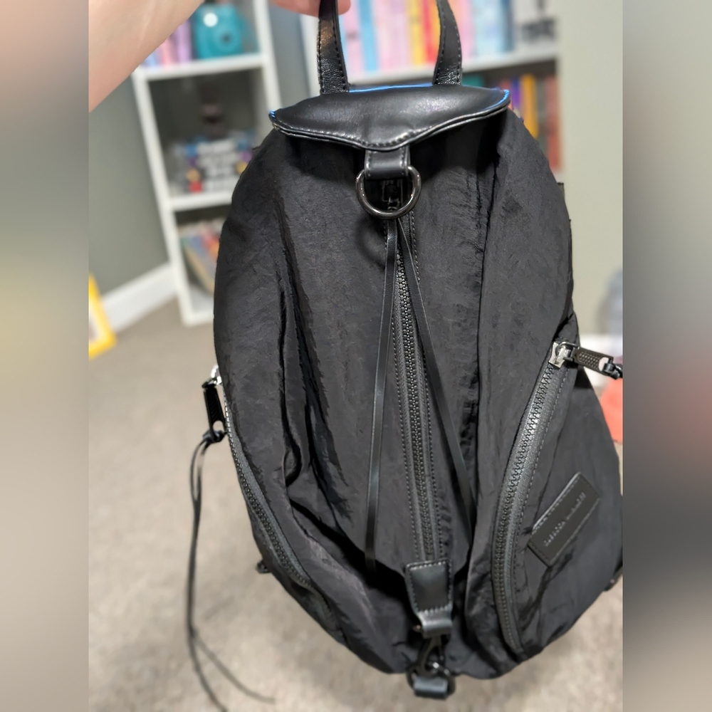 Rebecca Minkoff Julian Washed Nylon Backpack NWT